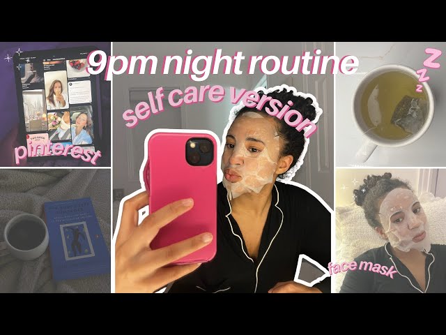 9PM SELF CARE NIGHT ROUTINE | Relaxing and Cozy