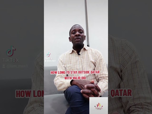 HOW LONG TO STAY OUTSIDE QATAR WITH A VALID RESIDENT PERMIT #shorts#jobs #qatar #expo