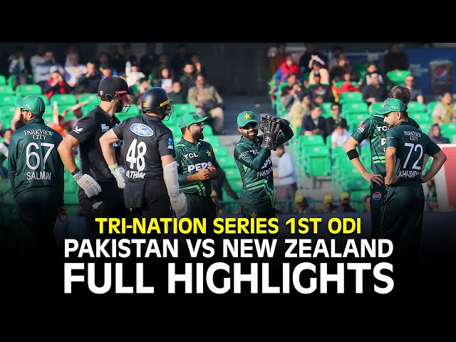 Full Highlights | Pakistan vs New Zealand | Tri-Nation Series 2025 | PCB | M3J1K