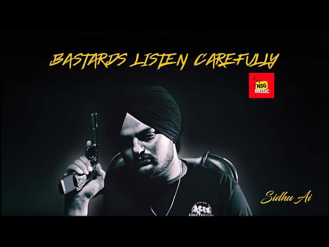 BASTARDS LISTEN CAREFULLY Sidhu Moosewala Ai Love Kot Wala New Song 2025