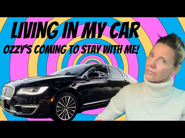 My friend got evicted and moved into my car with me || Homeless living in my car