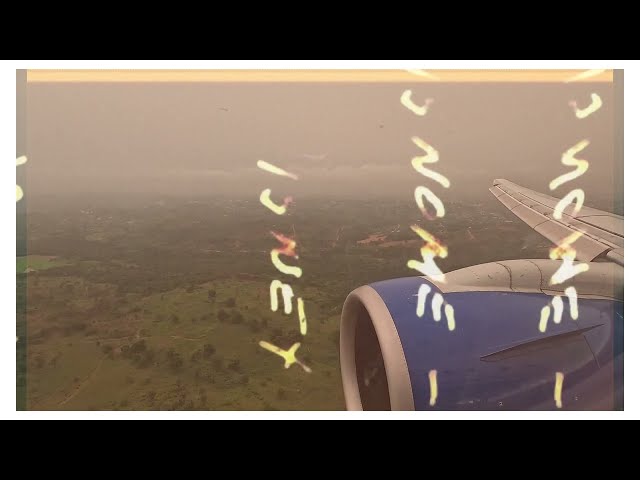 Airpeace Embraer E195-E2 landing at Chinua Achebe Int Airport