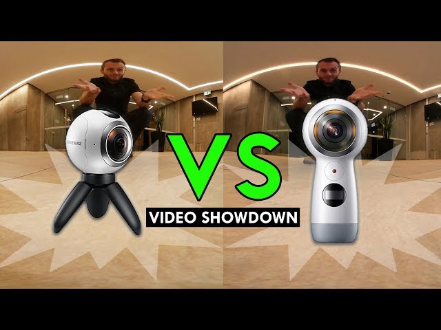 Gear 360 2016 vs. Gear 360 2017 - Video Comparison (1/2)(4K)