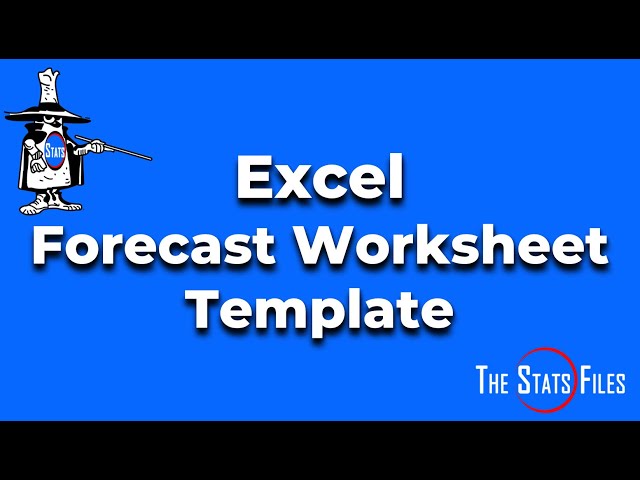 M4 Example Excel Forecast worksheet.