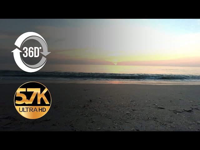 Morning Sunrise at Disney's Vero Beach  360 Degree Timelapse 2019 Garmin VIRB