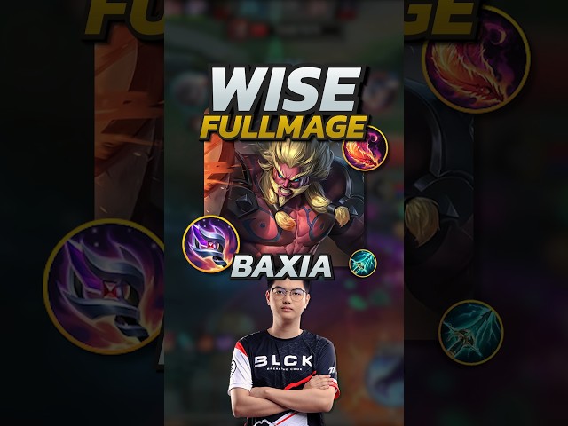 Wise Full Mage Baxia Build! Mobile Legends #mobilelegends #mlbb #gaming