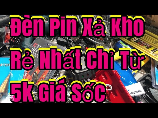 Đèn pin, Kéo cắt, Dao chặt, thái lớn nhỏ, dao sưu tầm, Xẻng mini… Hàng bãi nhật giá rẻ