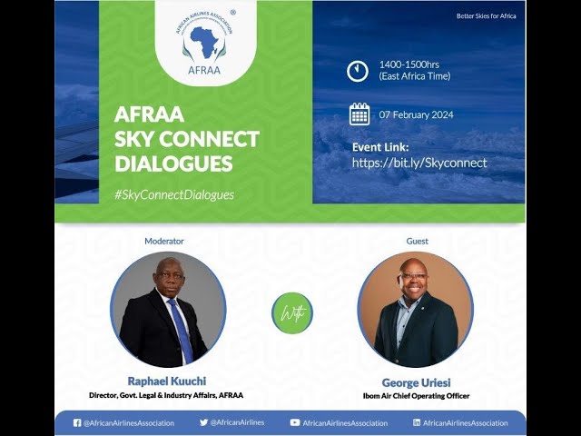 2024 AFRAA SkyConnect Dialogues with George Uriesi, COO - Ibom Air