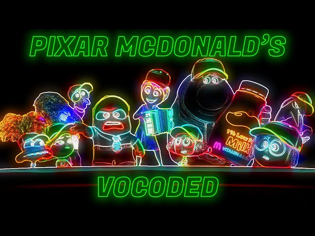 Pixar McDonald's Commercials Vocoded to Miss The Rage