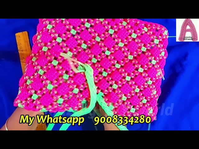 ✅️இந்த புதிய  கைப்பிடி போட்டு பாருங்க | New Model Plastic wire handle Tutorial tamil