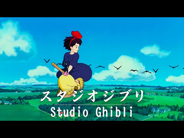 Studio Ghibli Music Collection🍃 Beautiful Ghibli Piano Music – Relax, Focus, and Dream Away ✨🎹