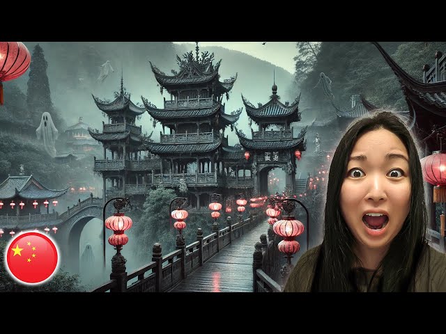 I was shocked! GHOST TOWN! Fengdu Ghost City - China Chongqing 9