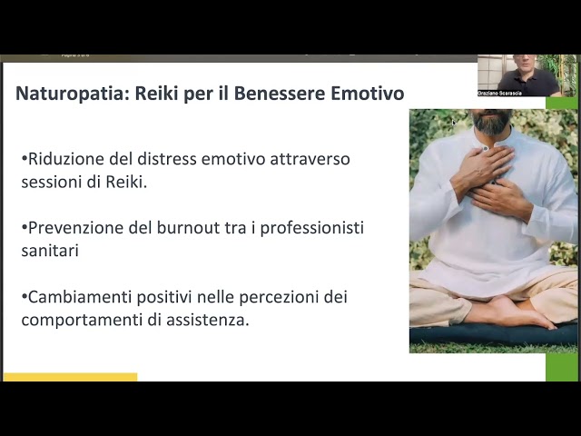 13:30h - PONENCIA 23: Reiki, strumento Naturopatico: l'esperienza negli ospedali