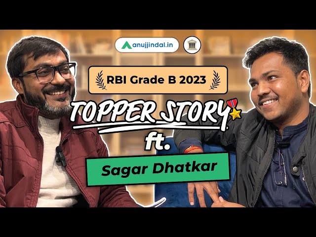 AIR 17 RBI Grade B Topper Interview | Preparation Strategy | RBI 2024 Notification | Anuj Jindal