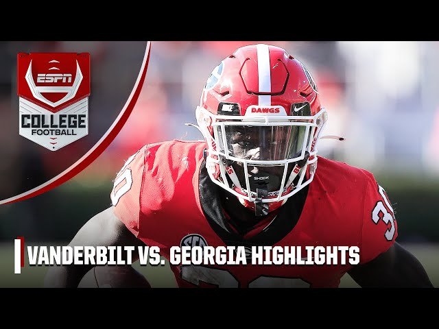 Vanderbilt Commodores vs. Georgia Bulldogs | Full Game Highlights