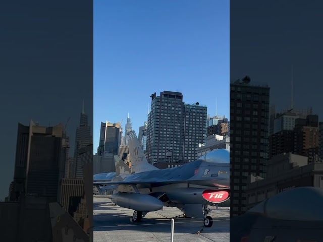 F-16 Fighting Falcon | Intrepid Museum, New York | #Shorts | Cool Places