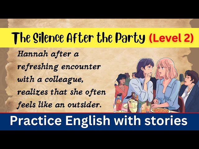 Practice English with a story (Level 2) 📚 Learn English trough Story