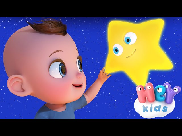 Berceuse pour bébé : Brille Brille Petite Étoile, Fais Dodo, Au Clair de la Lune + 15 min ⭐ HeyKids