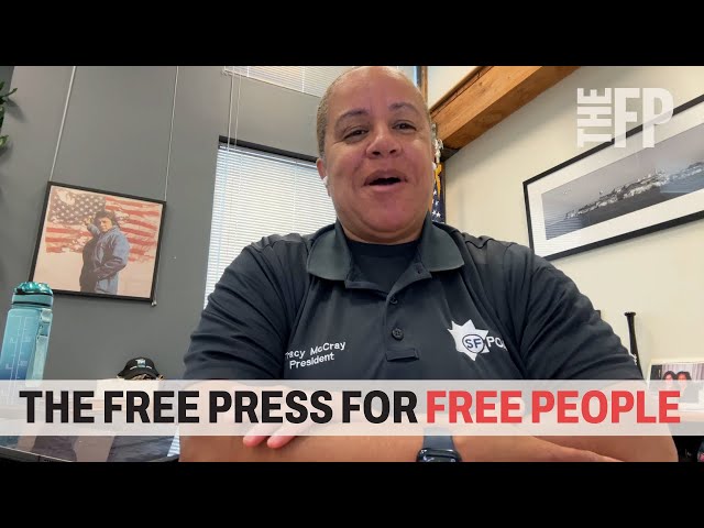 Meet Tracy: President of the San Francisco Police Union. And Free Press Subscriber.