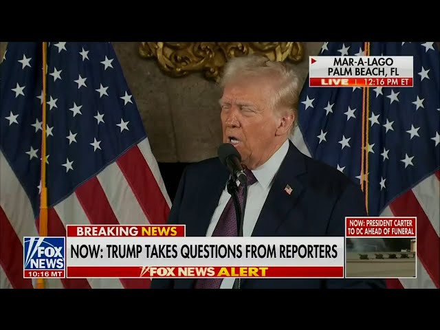 TRUMP: WE NEED GREENLAND FOR NATIONAL SECURITY