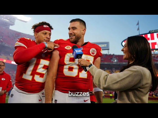 Brittany and Travis Kelce Support Patrick Mahomes Before Super Bowl Double Date with Taylor Swift