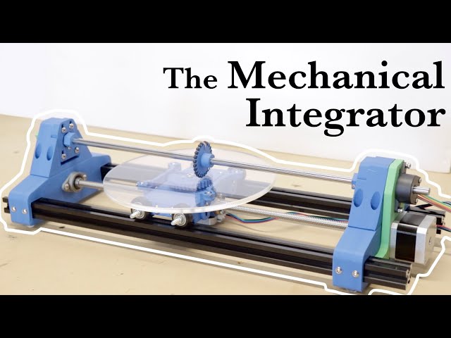 The Mechanical Integrator - a machine that does calculus