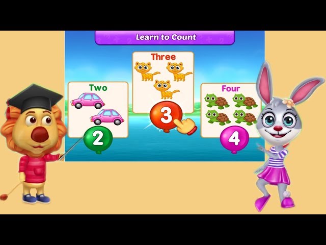 Math Kids - Counting Numbers - Educational Videos for Kids and Math Game - Kids School