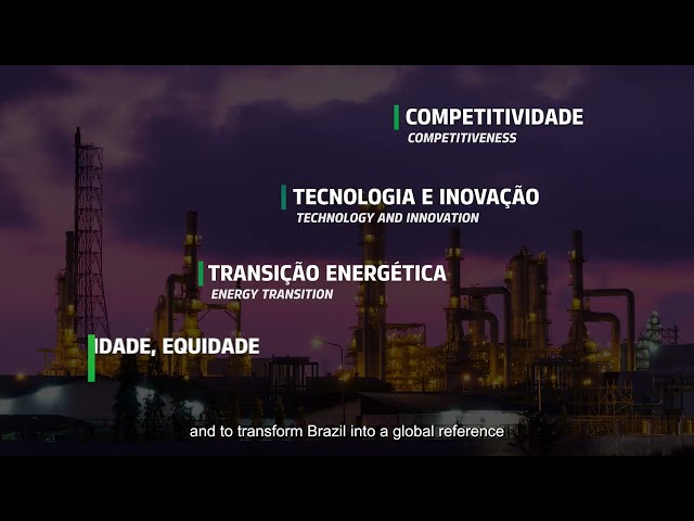 Instituto Brasileiro de Petróleo e Gás - Vídeo Institucional de 30 seg com legenda em inglês.