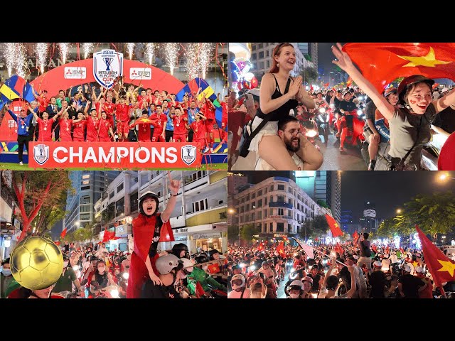 Vietnam Wins ASEAN Championship 2025 | Ho Chi Minh Erupts in Joy