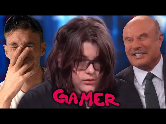 Dr Phil destroys Gamer boy