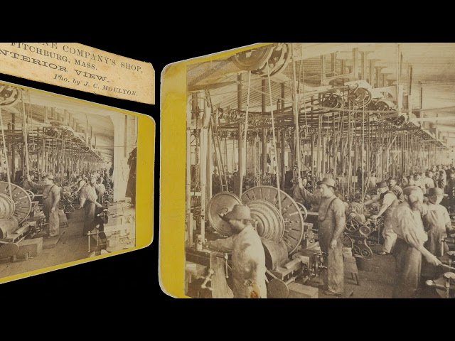 Belts, Putnam Machine Co. Shop, Fitchburg MA ~1870 (VR 3D still-image)