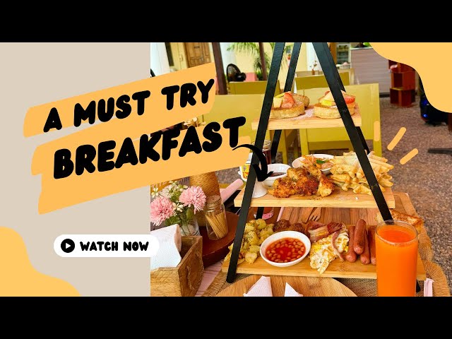 The Perfect Breakfast ft Petite Dejeuner…watch to the end..