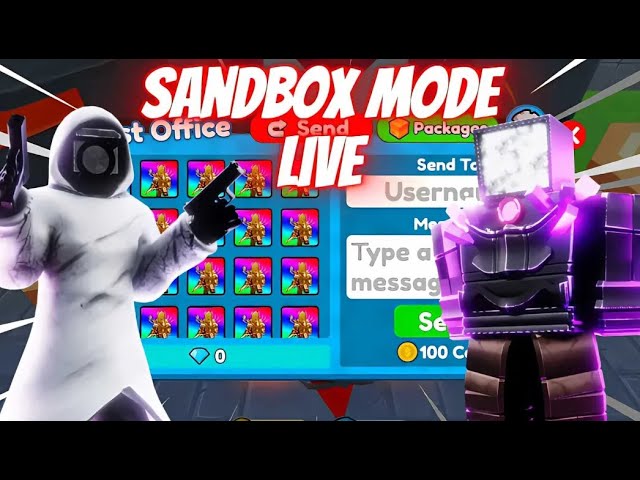 🔴LIVE🔴 SANDBOX MODE WITH VIEWERS & SIGNING UNITS - ROBLOX Toilet Tower Defense GIVEAWAY EP 77