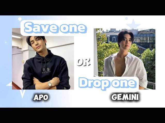 ☆Bl game ☆ Save one Drop one version Thai Bl actors