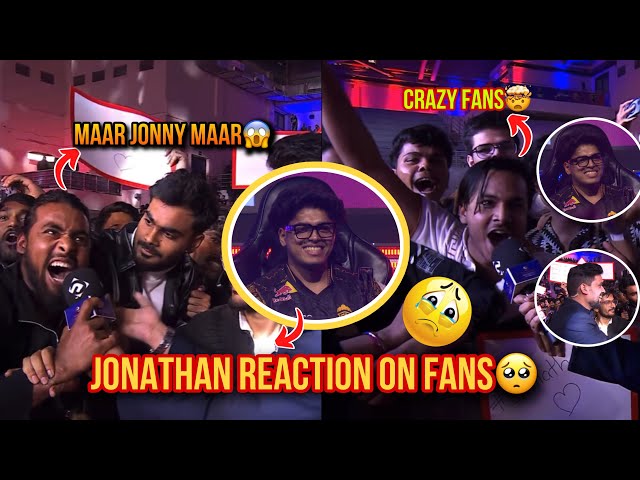 JONATHAN CRAZZIEST FAN AT ESL LAN EVENT❤️ | JONATHAN REACTION😱 |