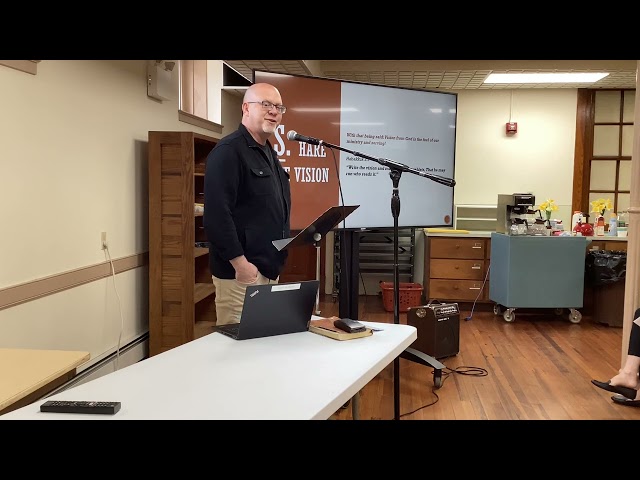 Pastor Bryan Koch's Presentation