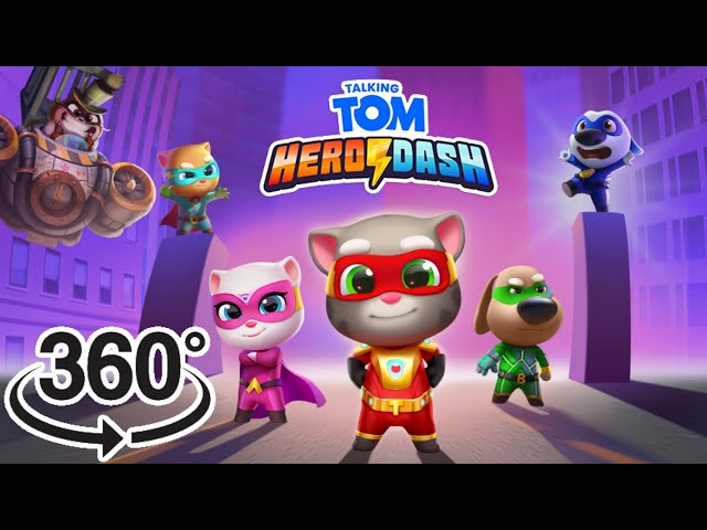 360 Video / Talking Tom Hero Dash - Boss Battle