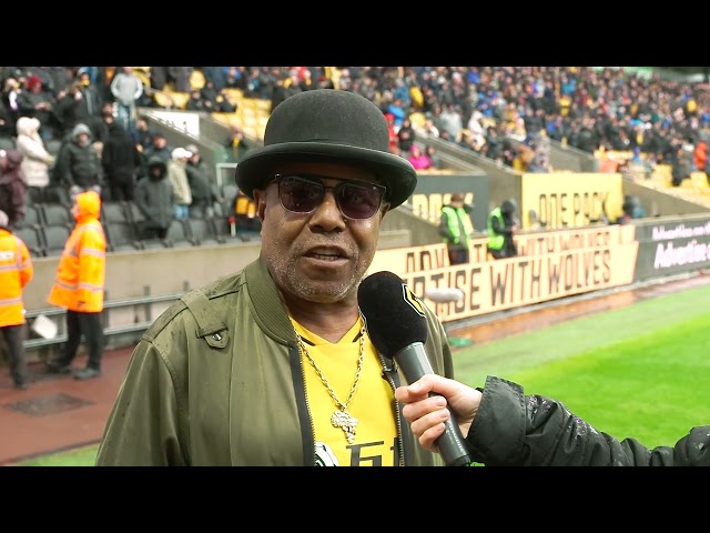 Tito Jackson Halftime Interview at Molineux Stadium | Wolves vs. Newcastle United (2021)