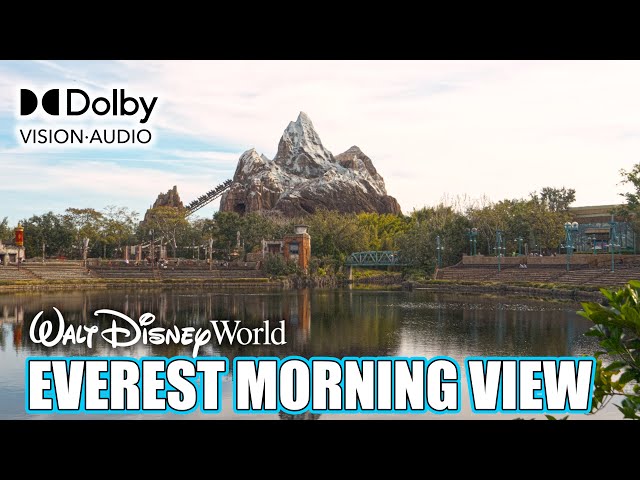 My Everest Morning View at Disney Animal Kingdom Orlando Florida