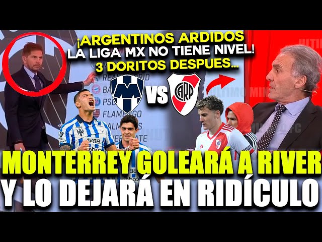 ARGENTINOS NO LO SOPORTAN! MONTERREY DEMUESTRA QUE LA LIGA MX ES MEJOR QUE RIVER PLATE