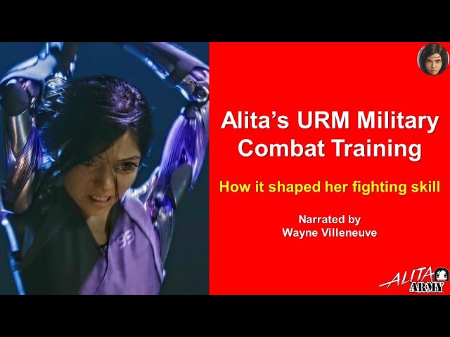 Alita's Military Training and Fighting Skill | Alita Battle Angel