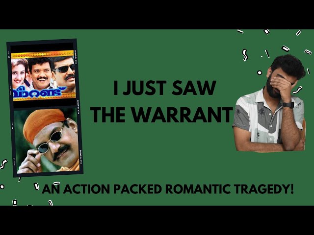 Forgotten Malayalam Movies S04 E02 | The Warrant | Malayalam Movie Review Funny | Napolean