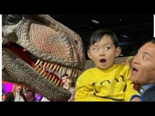 JURASSIC QUEST 2023 at Mountain America Expo Center, Salt Lake City Utah / Tibetan Vlogger