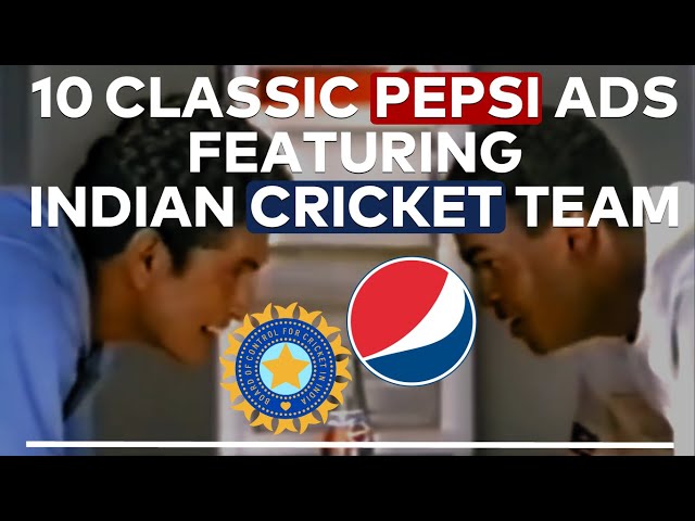 Classic Pepsi Ads feat. Indian Cricket Team | TOP 10 | Yeh Dil Maange More | Sachin | Dhoni | Azhar