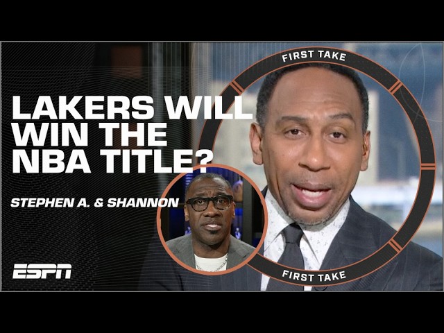 Stephen A. & Shannon Sharpe AGREE on Lakers’ NBA Title hopes?! 🏆 | First Take