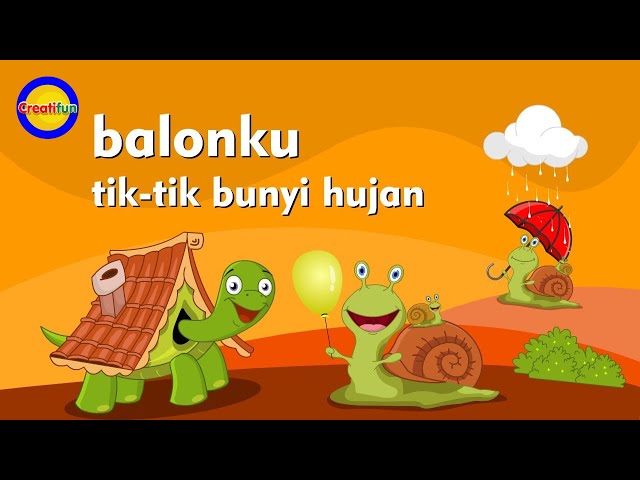 Balonku Ada Lima, Tik Tik Bunyi Hujan (Medley) - Creatifun