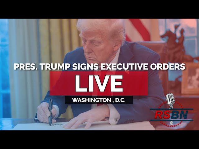 LIVE REPLAY: President Trump Signs EOs; Pete Hegseth Meets with Netanyahu - 2/5/25