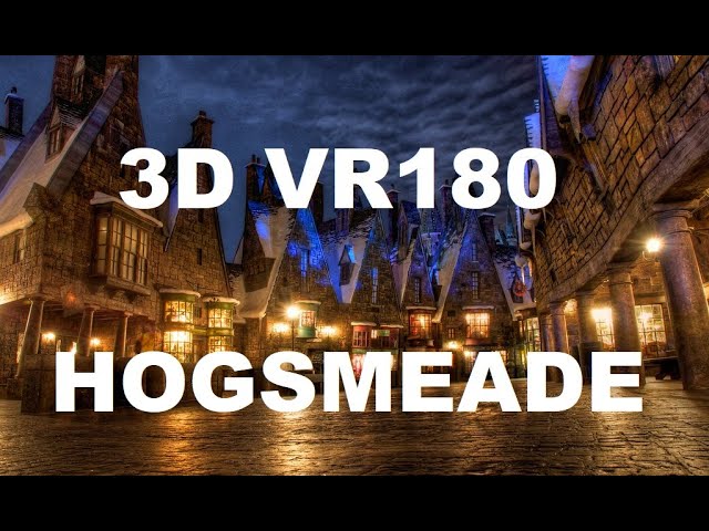 Hogsmeade Spell Casting - 3D VR180