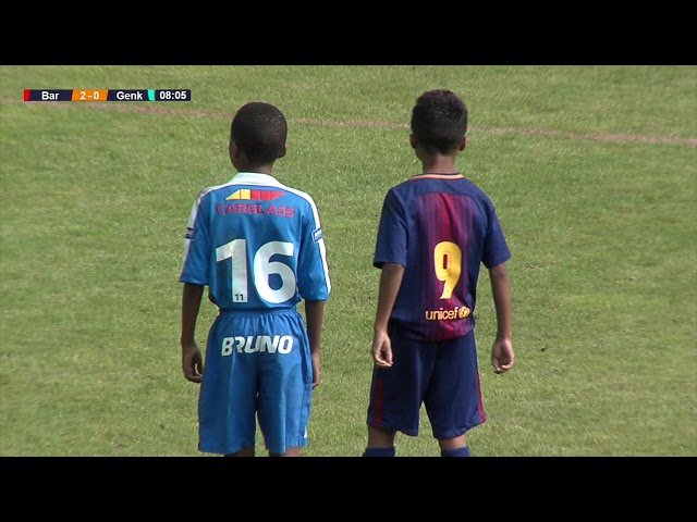 Barcelona - Genk 7-1 (Final 1°/2°) - Lugano Champions Trophy U11