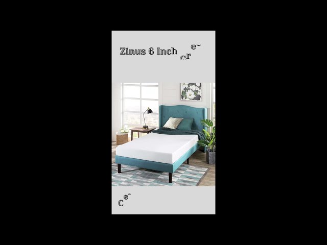 Zinus 6 Inch Green Tea Memory Foam Mattress | Viral Video | FURNITURE ATOZ #shorts